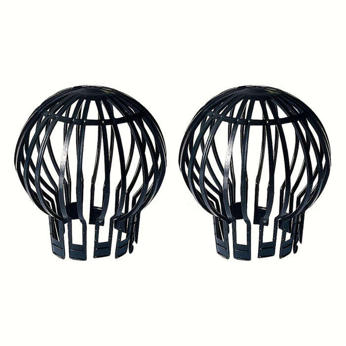 2 Pcs Gutter Guards with Drainage Strainer with Mesh Strainer