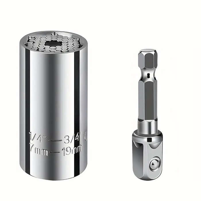Universal Torque Wrench 7-19mm Hexagonal Multi-Purpose Socket