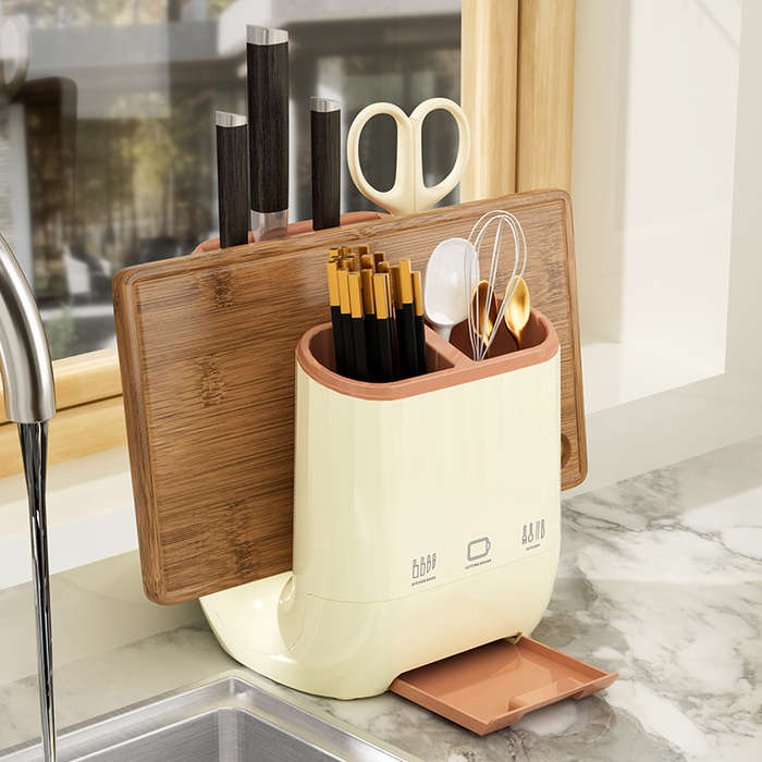 U-Shaped Kitchen Organizer With Tray
