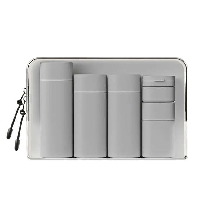 5-Pack Travel Toiletries Bottles