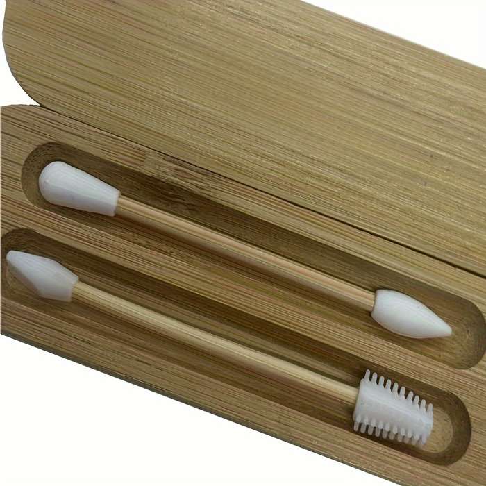 1 Set Of Silicone Cotton Swabs