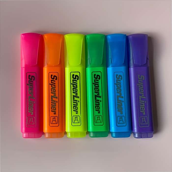 6-Color Highlighter Set