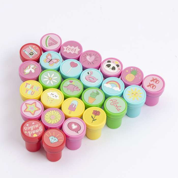 26-Piece Cartoon Stamp Set