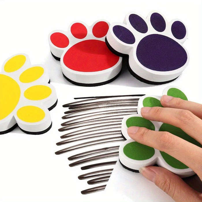 6-Piece Magnetic Dry Erase Whiteboard Eraser