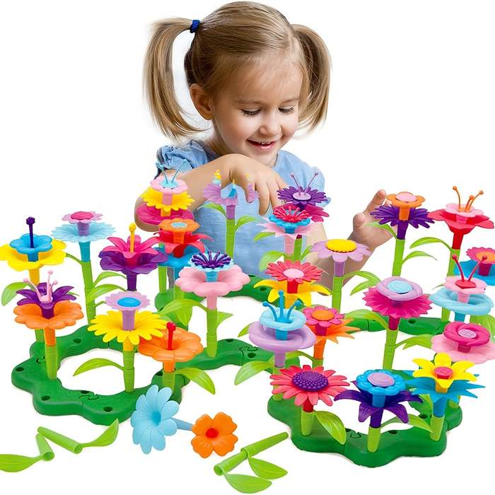 72-piece garden building set