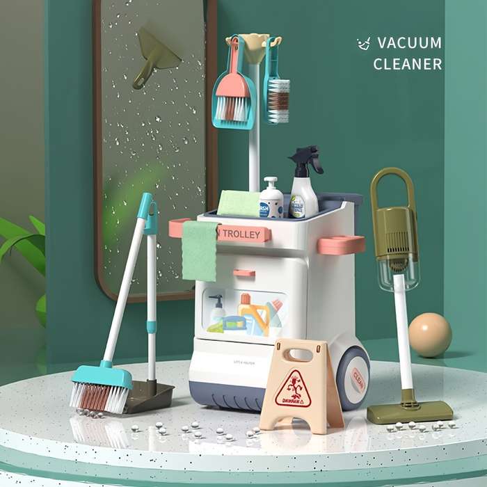 20-Piece Pretend Chore Playset
