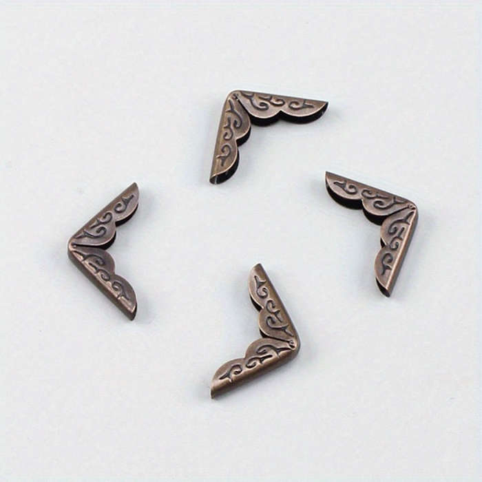 50pcs Iron Decorative Triangular Edge Protectors