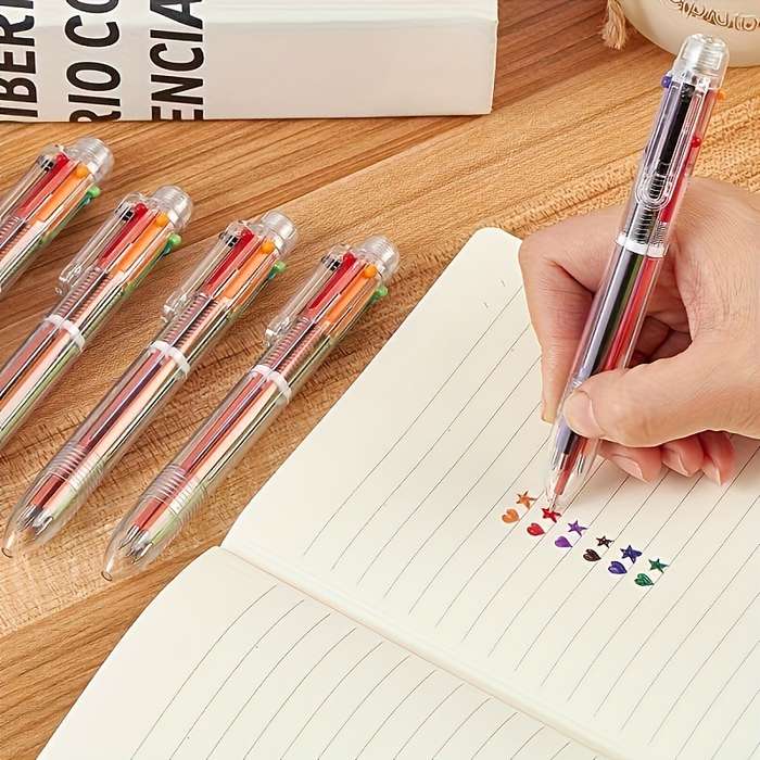 1 Clear Ballpoint Pen