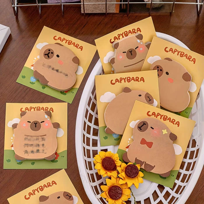 1 Book Of Cute Capybara Notes 30 Sheets