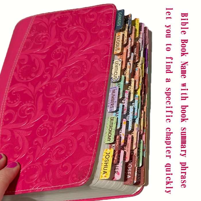Set Of Bible Labels With Inspirational Book Excerpts