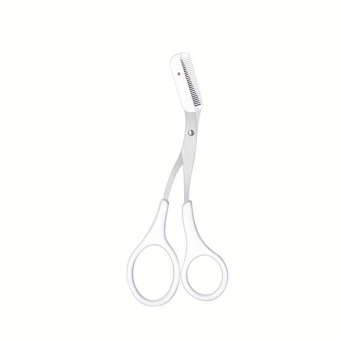 Stainless Steel Eyebrow Razor with Comb Dual Use