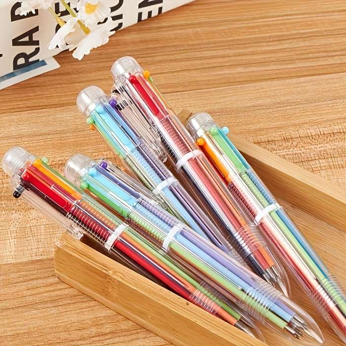 1 Clear Ballpoint Pen
