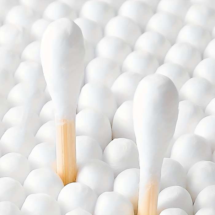 50 cleaning swabs, double-ended