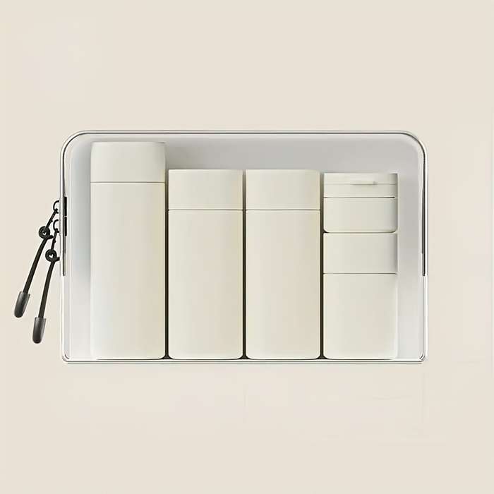5-Pack Travel Toiletries Bottles