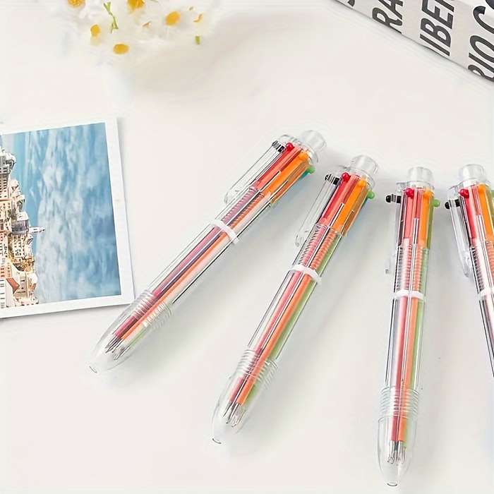 1 Clear Ballpoint Pen