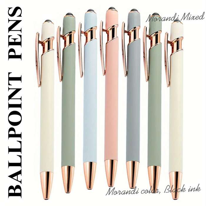 7 Elegant Metal Ballpoint Pens