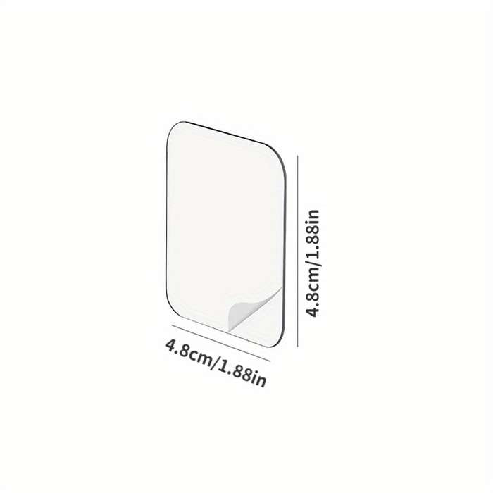70pcs adhesive film hooks, strong adhesion, seamless, waterproof, easy to install, wall mount, home