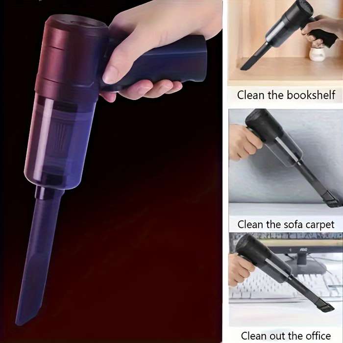 Portable Handheld Vacuum Cleaner With Accessories