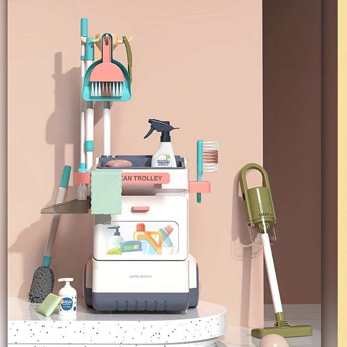 20-Piece Pretend Chore Playset