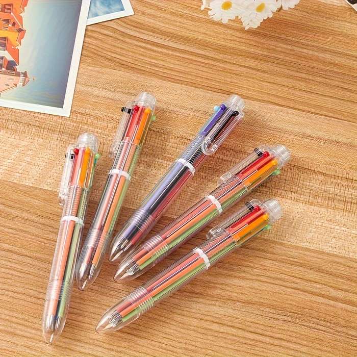 1 Clear Ballpoint Pen
