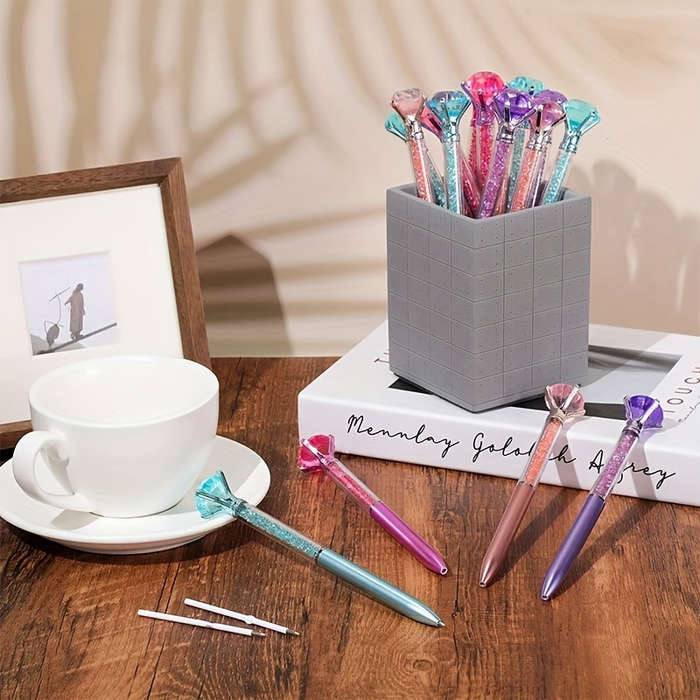 4pcs Large Crystal Diamond Pen Gift