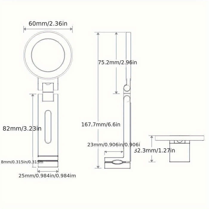 Portable Travel Stand Foldable And Retractable