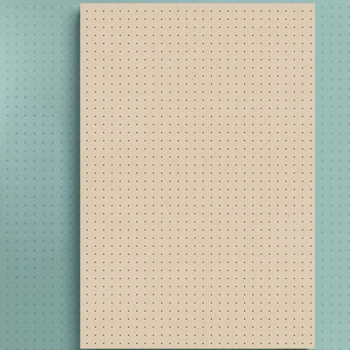 500 Page Graph Paper Notebook Dot Grid Paper