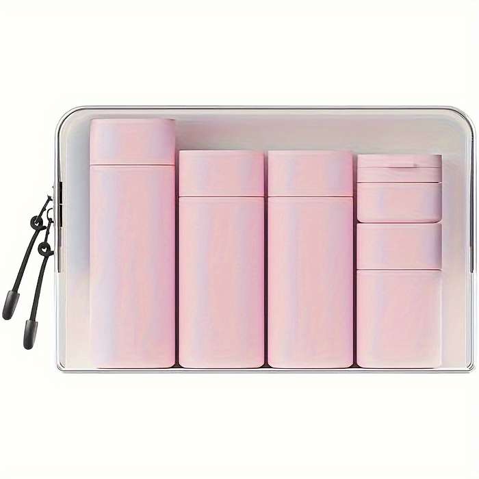 5-Pack Travel Toiletries Bottles