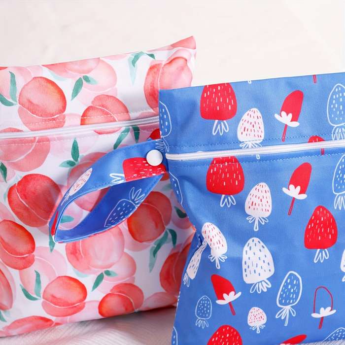 2 Waterproof Washable Storage Bags