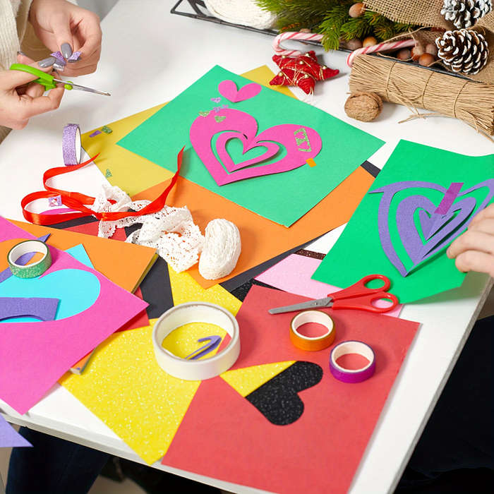 50 Sheets Of A4 Colored Paper Suitable For Printing Origami