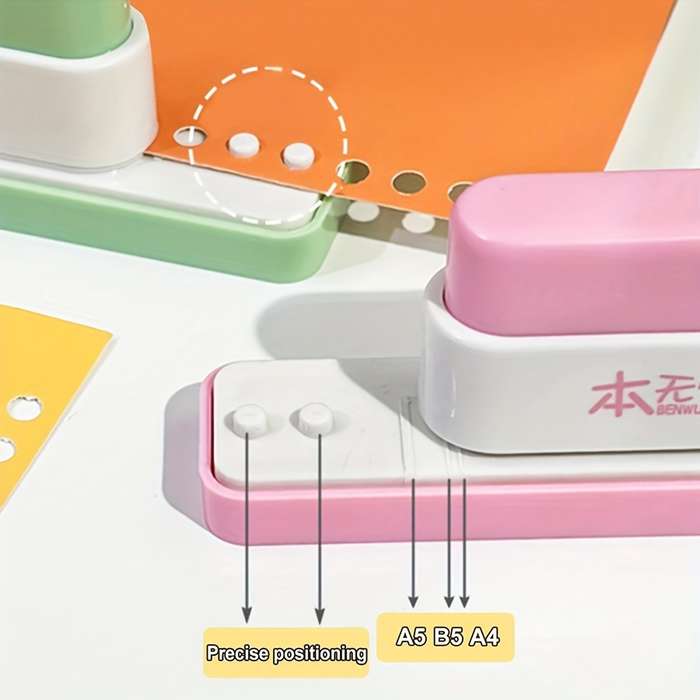 Color 5-hole punch