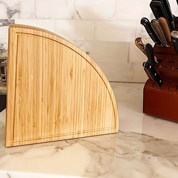 Cheese board set with knife