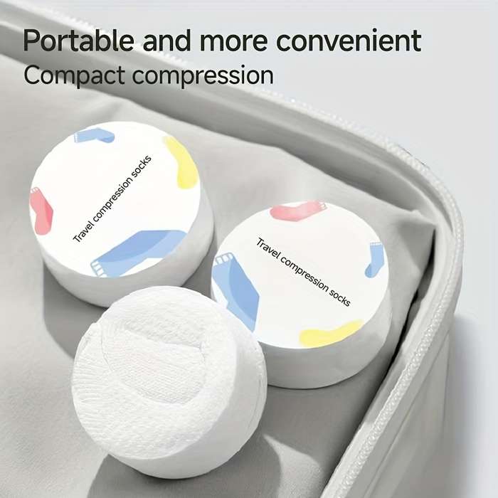 10 Pairs Of Unisex Disposable Quick Dry Travel Socks
