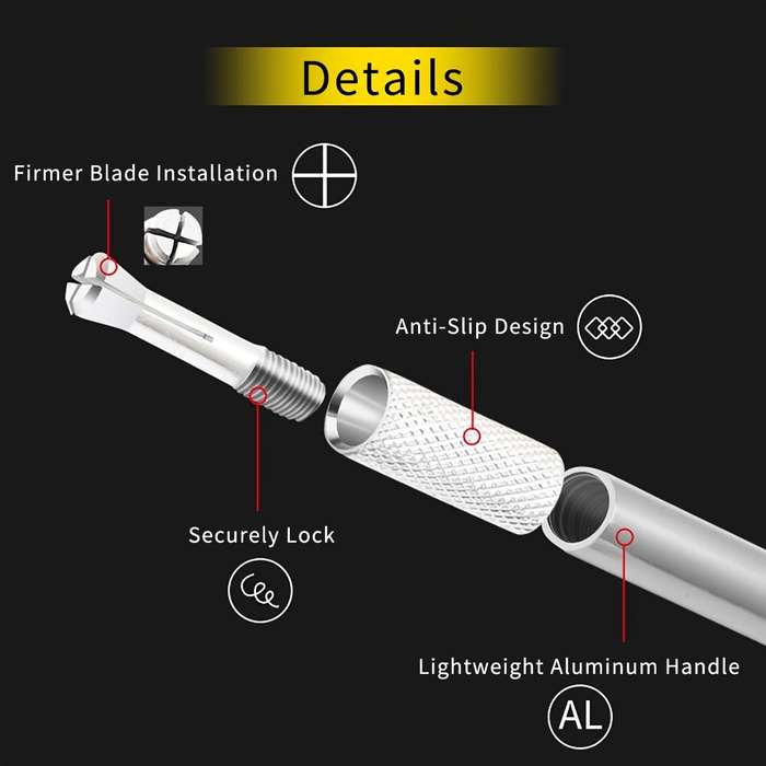 1pc Craft Knife Hobby Knife Precision o-Shaped Knife