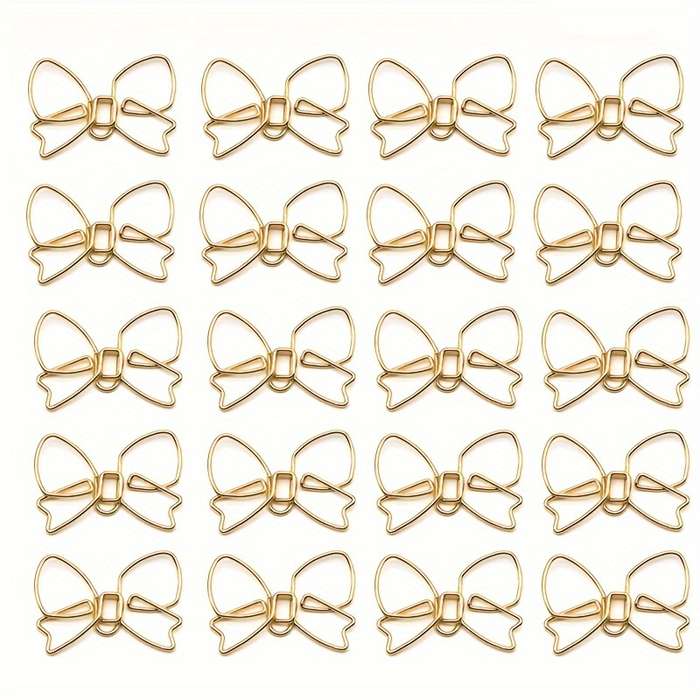 20-Pack Butterfly Paper Clip Bookmarks