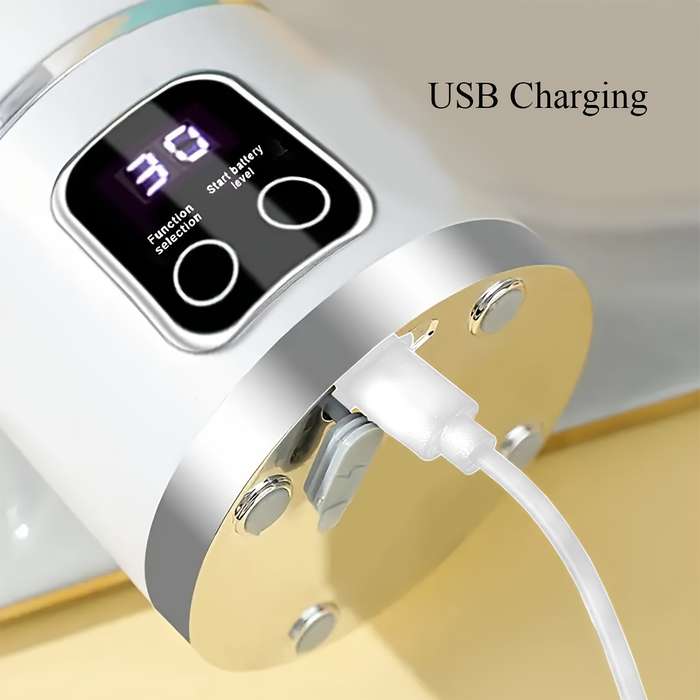 Portable Usb Rechargeable Blender And Juicer - Easy To Clean, Perfect For Making Fruit And Vegetable