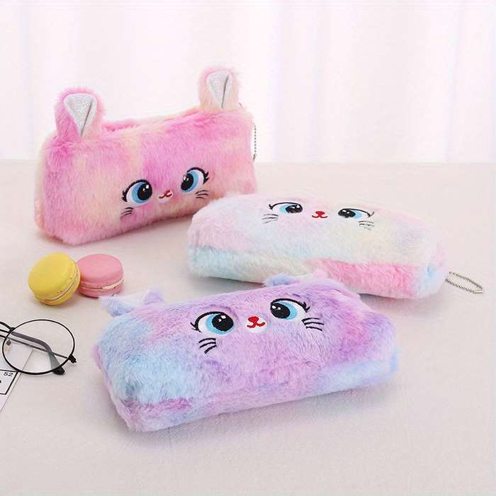 Fluffy Cat Pencil Case