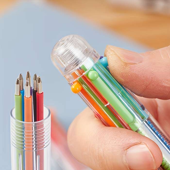 1 Clear Ballpoint Pen
