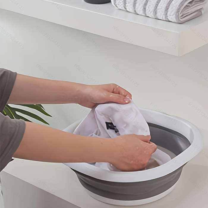 3 Pack Collapsible Plastic Basins - Multi-Purpose