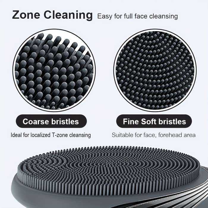 Electric Silicone Facial Cleansing Brush