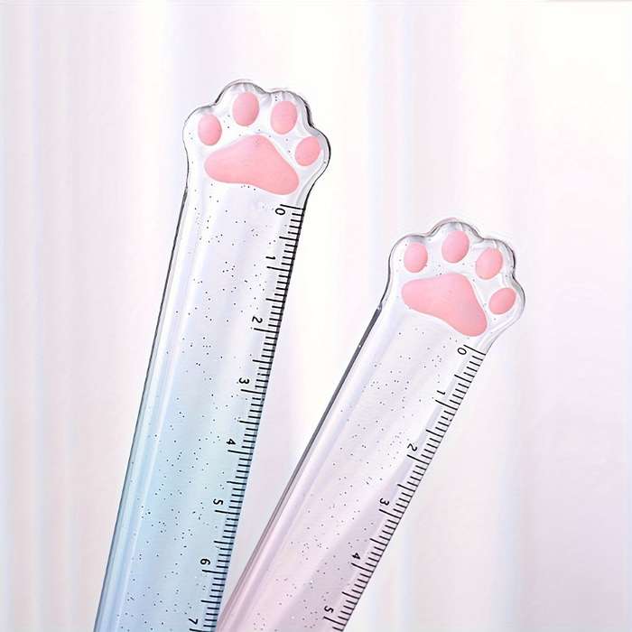 3-Pack Cat Claw Ruler 15cm