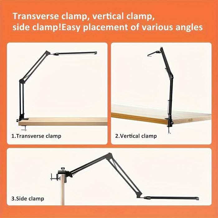 Eye Protection Led Desk Lamp Usb With Clip