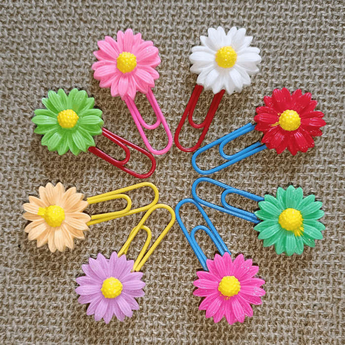 10Pcs Creative Color Paper Clips