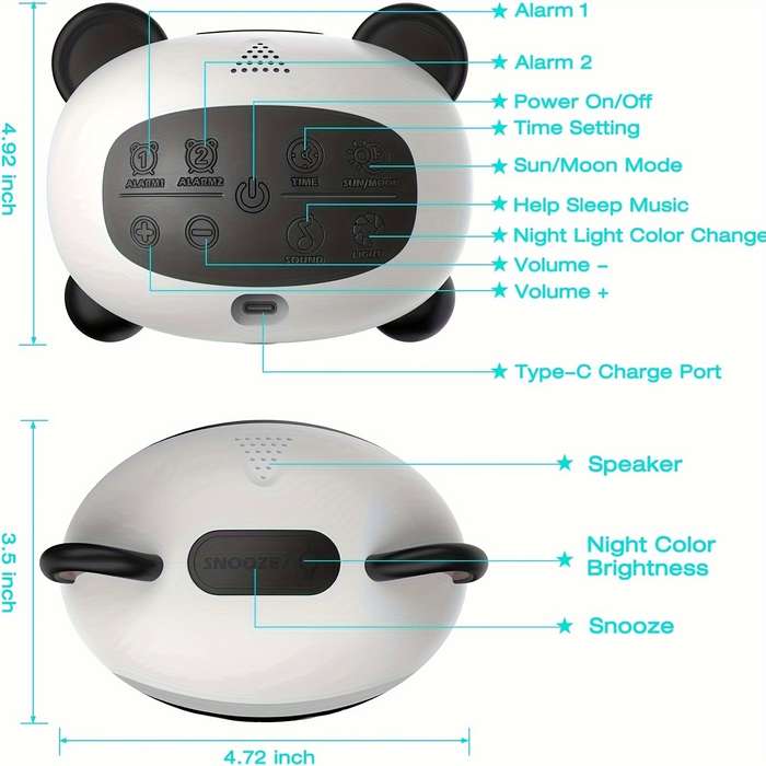 Sleep Training Alarm Clock