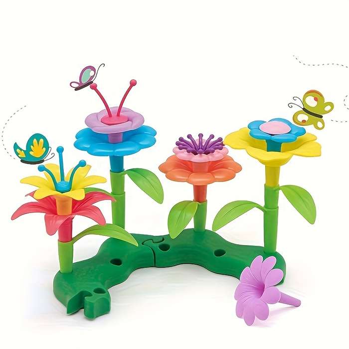 72-piece garden building set