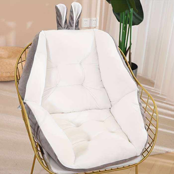 Semi-Enclosed Seat Cushion With Thick Pad