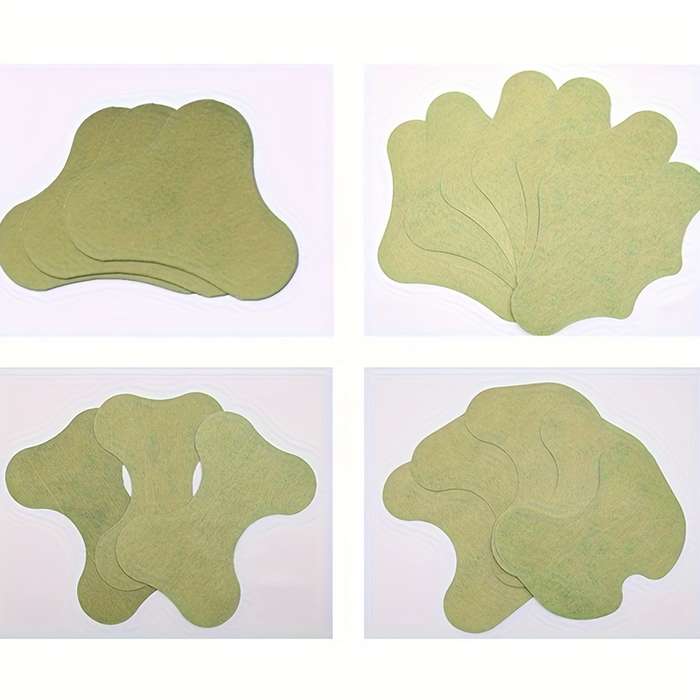 200 Ginger Heat Patches - 4 Unique Shapes 50 Pieces