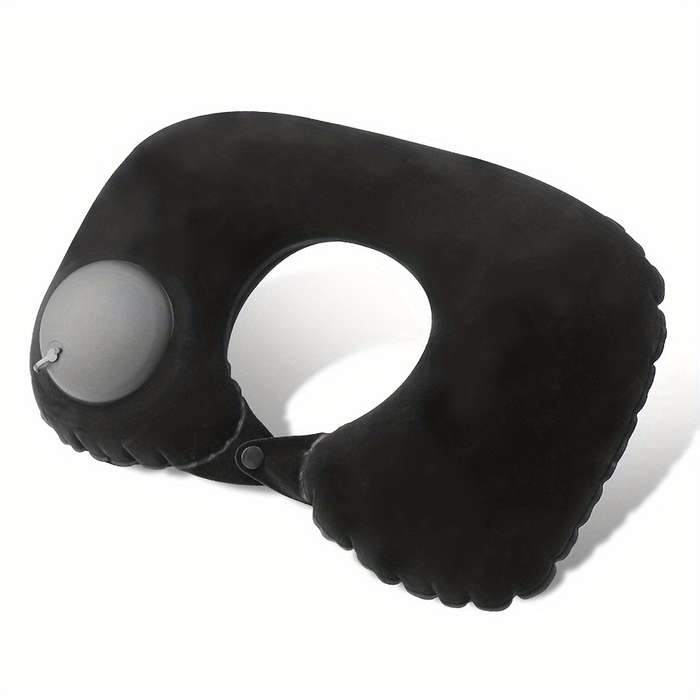Portable U-Shaped Inflatable Neck Support