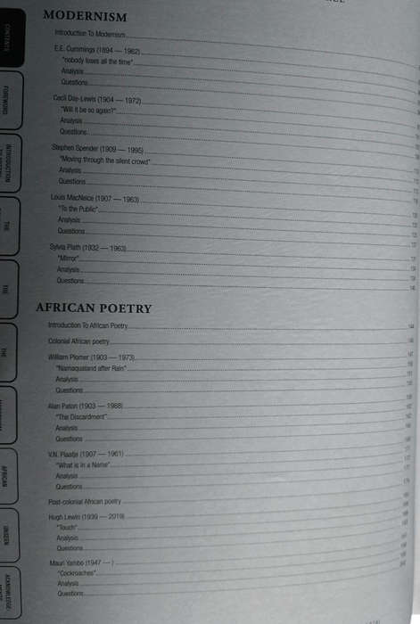 The complete poetry resource: 7th edition 2025 IEB Matric syllabus (Free Shipping)