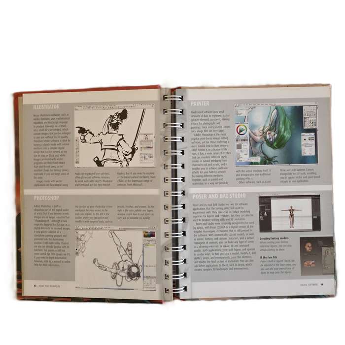 The Fantasy Art Bible  Jane Moseley et al, 2009 (Hardcover, Ringbound)